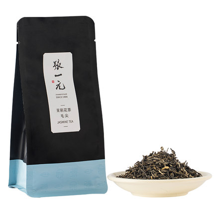 张一元茶叶 茉莉花茶叶 茉莉毛尖 袋装茶花茶茶叶50g