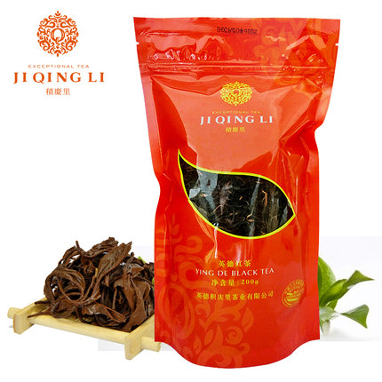 积庆里英德红茶袋装茶正宗广东英德功夫袋装红茶200g