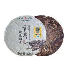 天福茗茶 贡眉白茶 福建特产名茶贡眉白茶100g