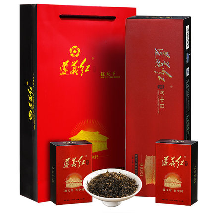 贵天下遵义红茶 经典铭记1935特级礼盒装 红茶茶叶 袋...