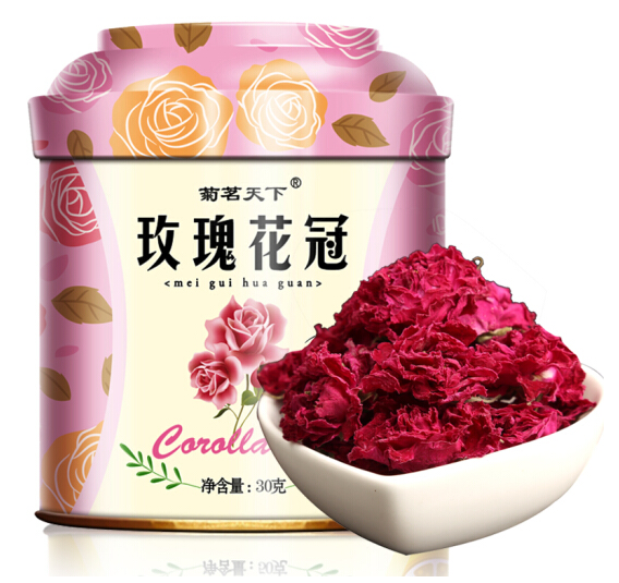玫瑰花茶 花茶 干玫瑰花 玫瑰花冠 玫瑰花苞 大朵玫瑰花...