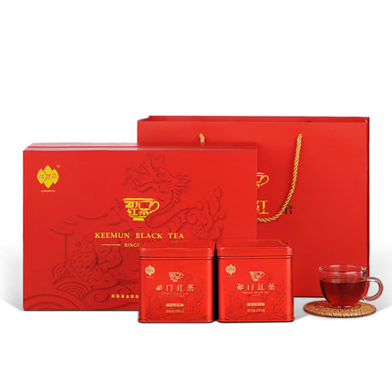 祥源茶新雨祁门红茶特级正宗安徽茶叶祁门工夫红茶礼盒装30...