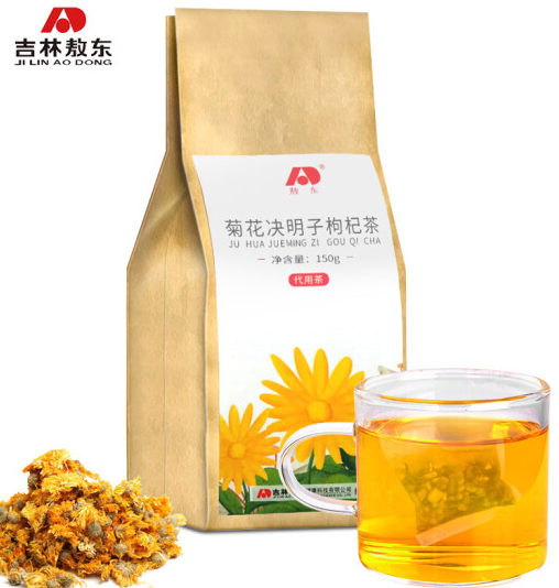 敖东 菊花决明子茶 枸杞牛蒡根金银花桂花茶养生茶泡水喝的...