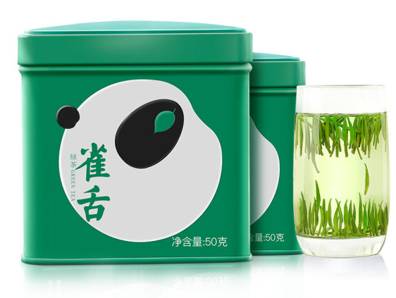 2020年新茶川红 绿茶雀舌茶叶 特级毛尖春茶四川高山云...